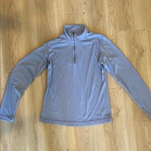 Patagonia Lavender Capilene Quarter Zip Pullover – Womens S – Active Base Layer